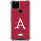 University of Arkansas-Fayetteville A Red Google Pixel 5 Clear Case